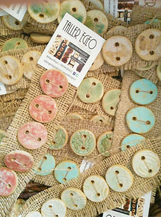 botones de ceramica gres - alto las condes - expolana - 2015