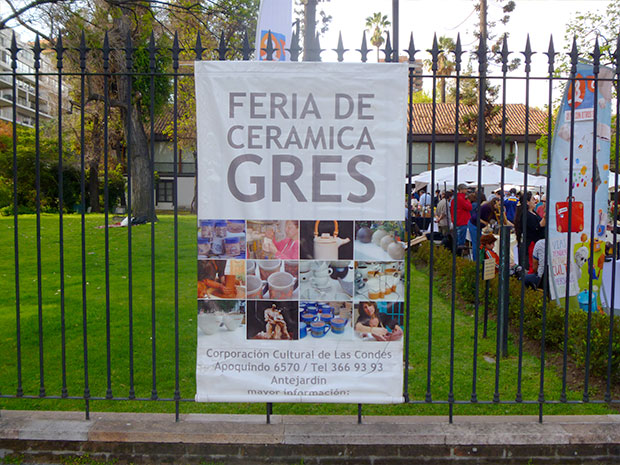 Feria Ceramica Gres Las Condes Santiago 2014